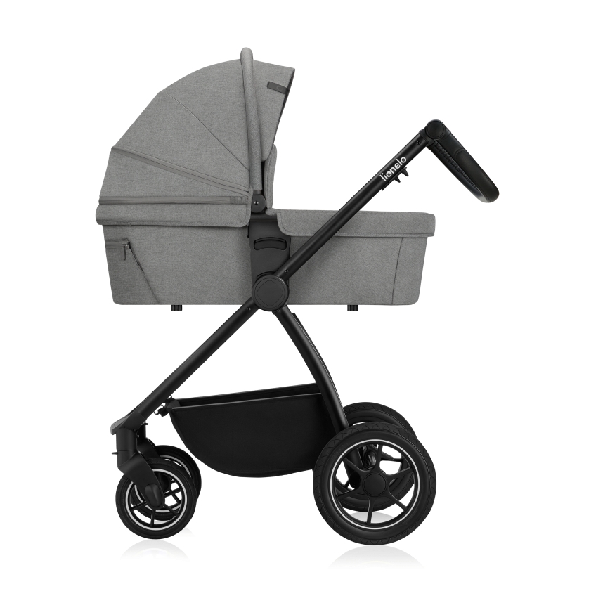 Lionelo - poussette combinée 3-en-1 MERIL Gris pierre