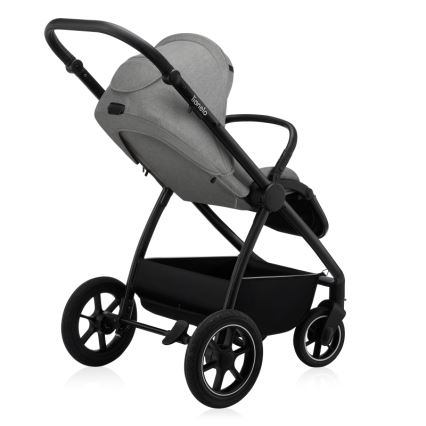 Lionelo - poussette combinée 3-en-1 MERIL Gris pierre