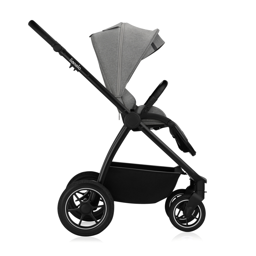 Lionelo - poussette combinée 3-en-1 MERIL Gris pierre