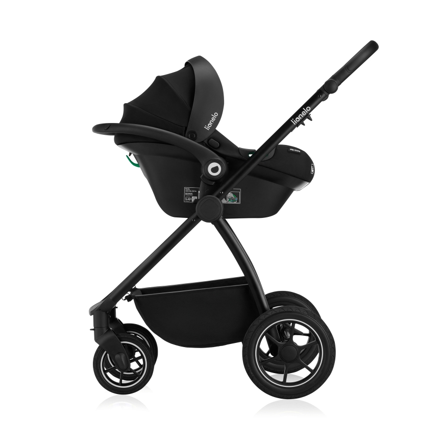 Lionelo - poussette combinée 3-en-1 MERIL Gris pierre
