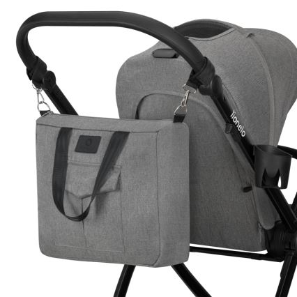 Lionelo - poussette combinée 3-en-1 MERIL Gris pierre