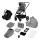 Lionelo - Poussette combinée 3-en-1 MERIL Gris Stone
