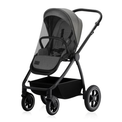 Lionelo - Poussette combinée 3-en-1 MERIL Gris Stone