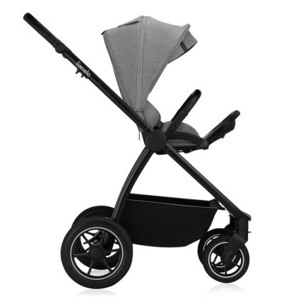 Lionelo - Poussette combinée 3-en-1 MERIL Gris Stone