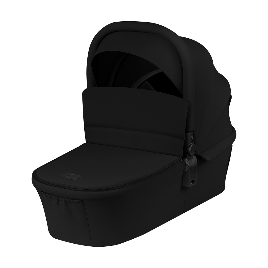 Lionelo - Poussette combinée 3 en 1 MIKA PLUS Noir Onyx