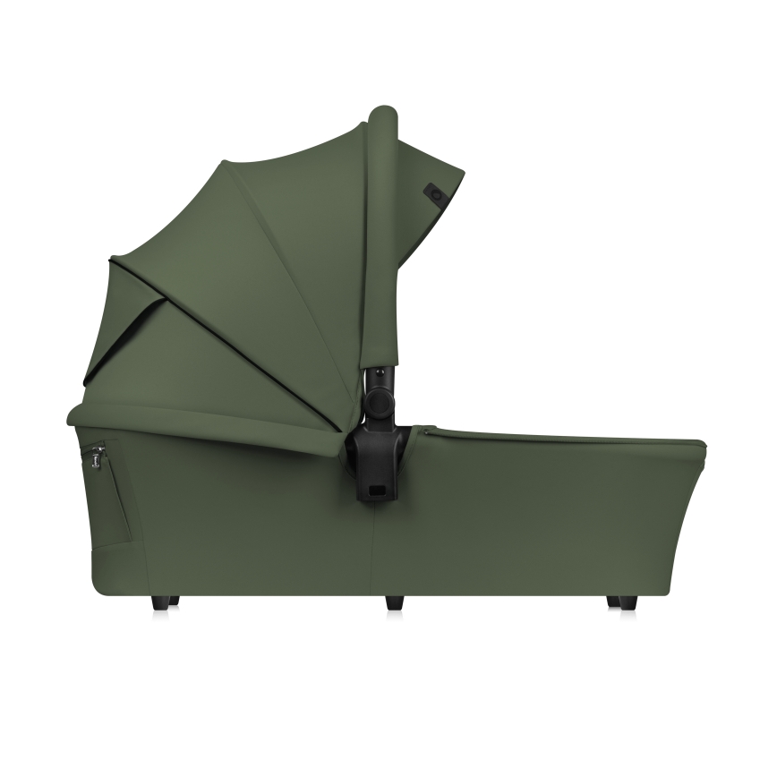 Lionelo - Poussette combinée 3-en-1 MIKA PLUS Vert olive