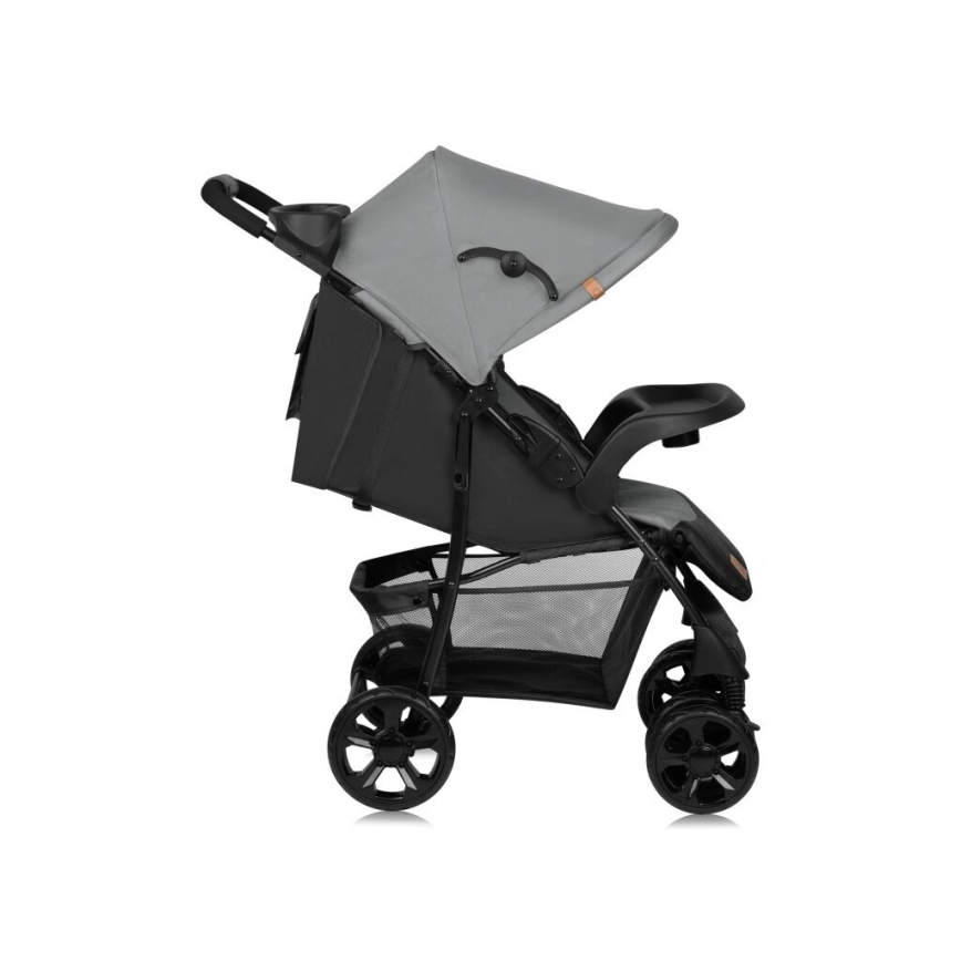 Lionelo - Poussette EMMA PLUS gris/noir