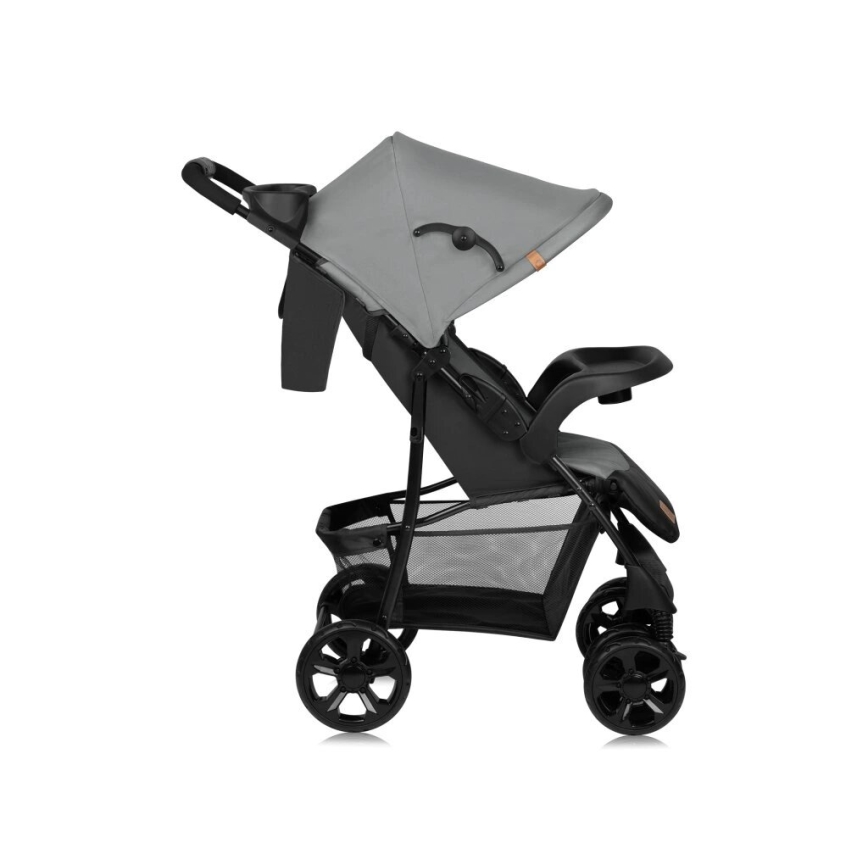Lionelo - Poussette sport EMMA PLUS gris/noir