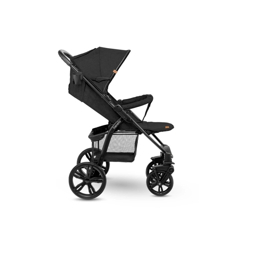 Lionelo - Poussette sportive ANNET PLUS noire