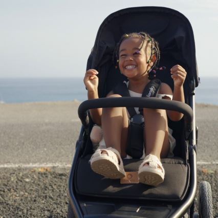 Lionelo - Poussette sportive AZURA noire