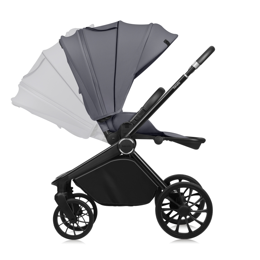 Lionelo - Poussette sportive MIKA PLUS Gris Stone