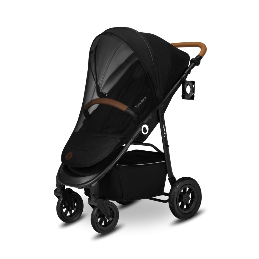 Lionelo - Poussette sportive NATT Noir Onyx