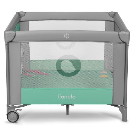 Lionelo - Recinto da gioco MILLE Grigio/Verde