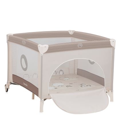Lionelo - Recinto gioco BONNIE, beige sabbia