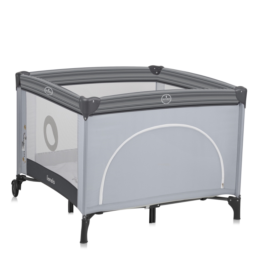 Lionelo - Recinto gioco BONNIE Grigio Pietra