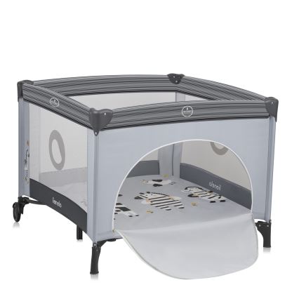 Lionelo - Recinto gioco BONNIE Grigio Pietra