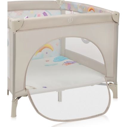 Lionelo - Recinto gioco MILLE PLUS Grigio Beige