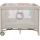 Lionelo - Recinto per bambini MILLE PLUS Grigio/Beige