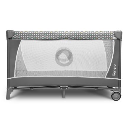 Lionelo - Reisebett FLOWER Grau Scandi