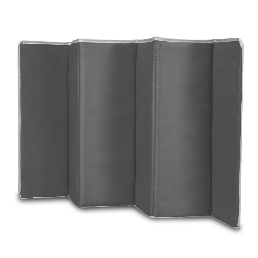 Lionelo - Reisebett FLOWER Scandi Grau