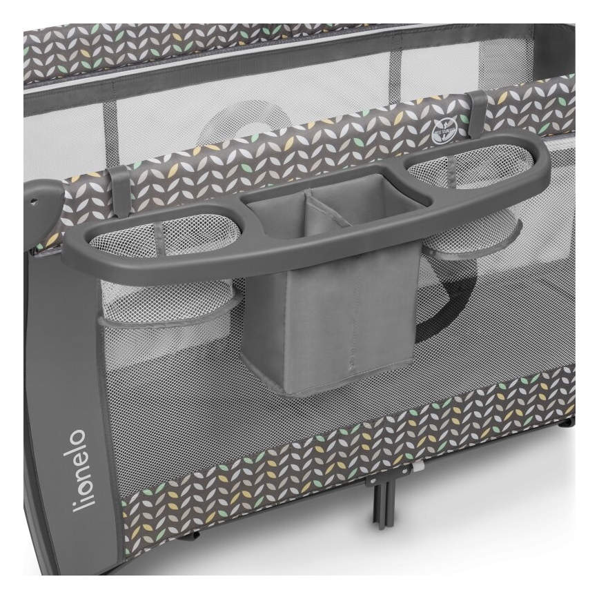 Lionelo - Reisebett SVEN PLUS grau