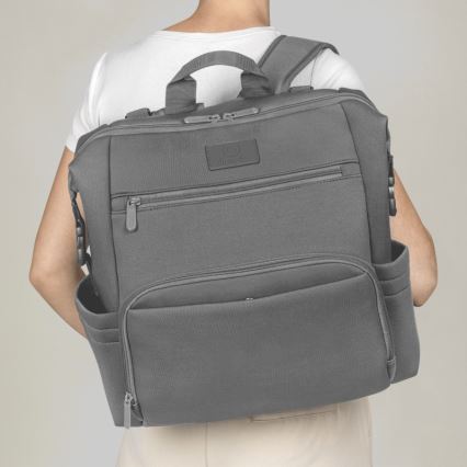 Lionelo - Sac à langer pour poussette CUBE Grey Stone