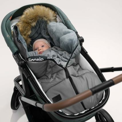 Lionelo - Sacco nanna per bambini FRODE Grey Dove