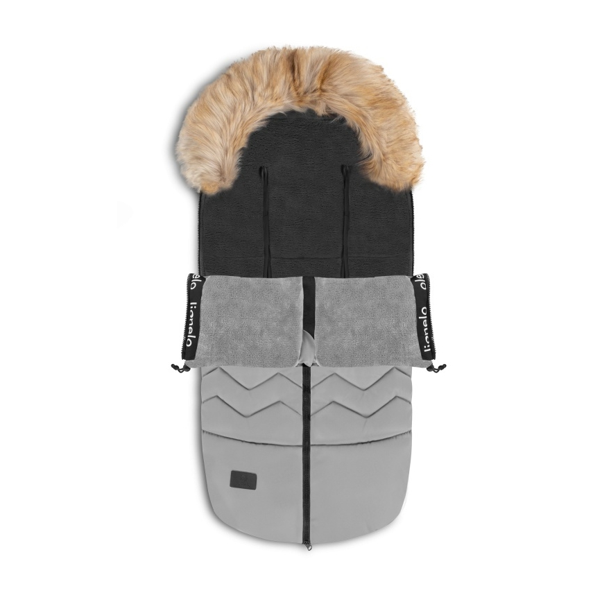 Lionelo - Sacco per passeggino FRODE Grigio Colomba