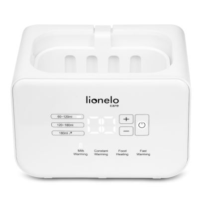 Lionelo - Scaldabiberon THERMUP DOUBLE 250W/230V bianco