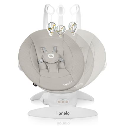 Lionelo - Sdraietta IRIS con melodia, 4xAA, Beige Sabbia