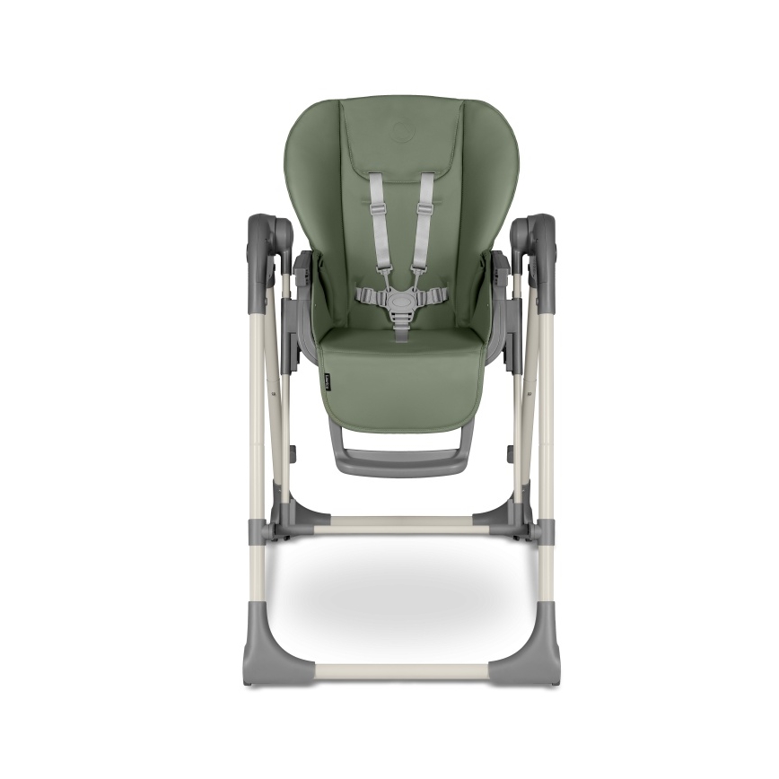 Lionelo - Sedia da pranzo per bambini LAURICE Verde oliva