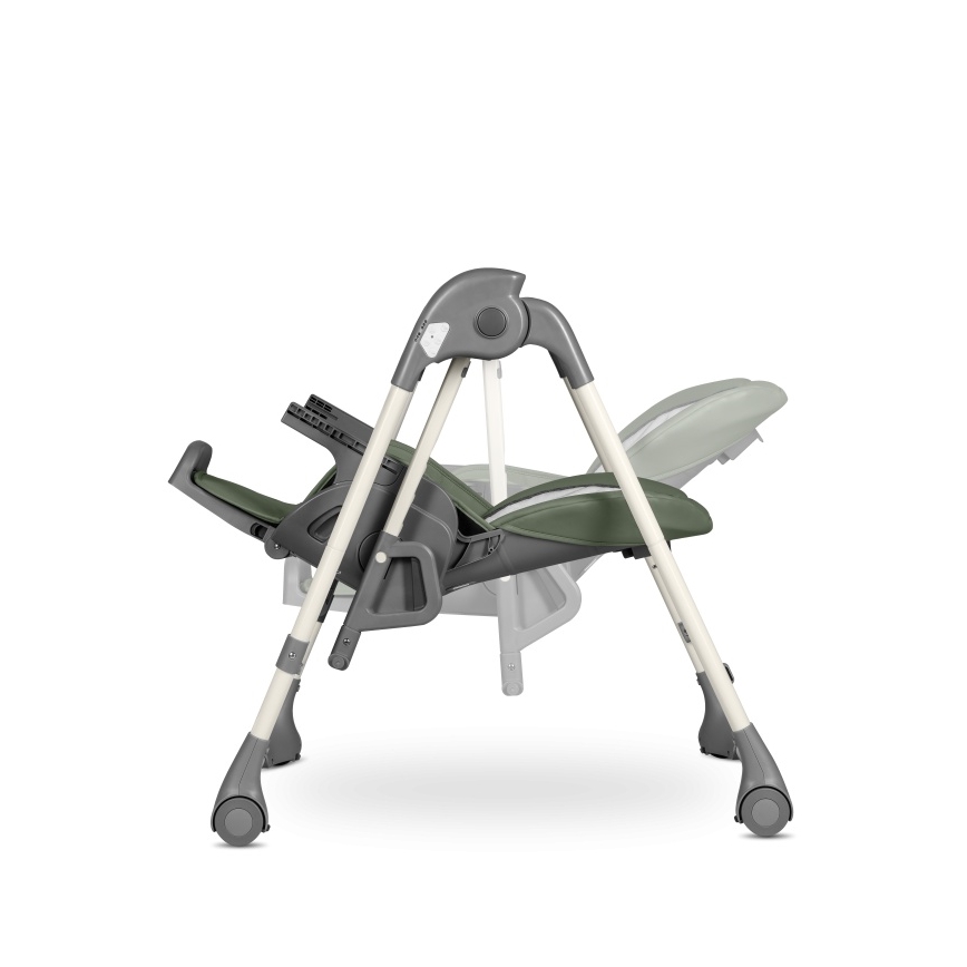 Lionelo - Sedia da pranzo per bambini LAURICE Verde oliva