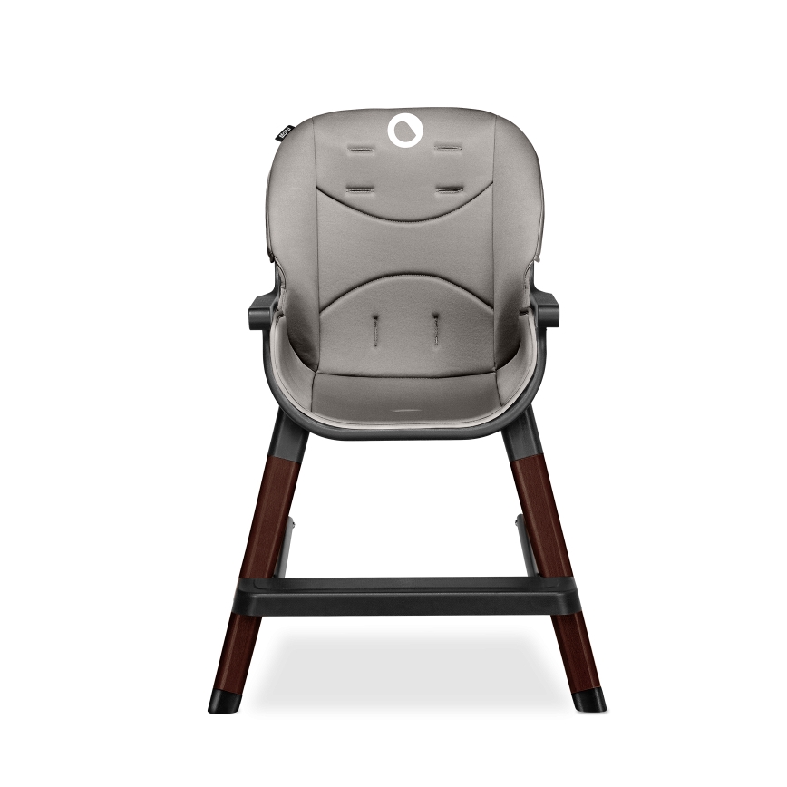 Lionelo - Sedia da pranzo per bambini MONA Black Onyx