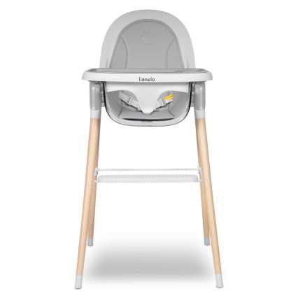 Lionelo - Sedia da pranzo per bambini MONA Stone
