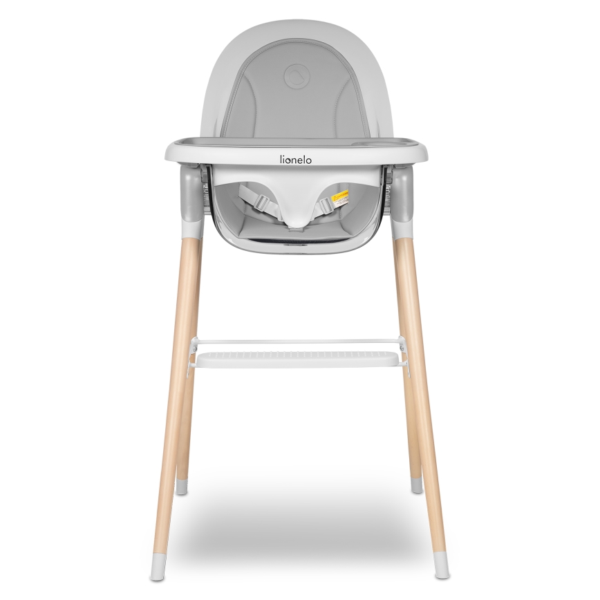 Lionelo - Sedia da pranzo per bambini MONA Stone