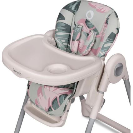Lionelo - Sedia da pranzo per bambini ZANNA beige