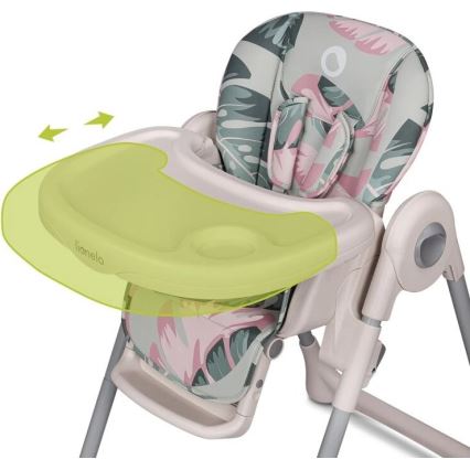 Lionelo - Sedia da pranzo per bambini ZANNA beige