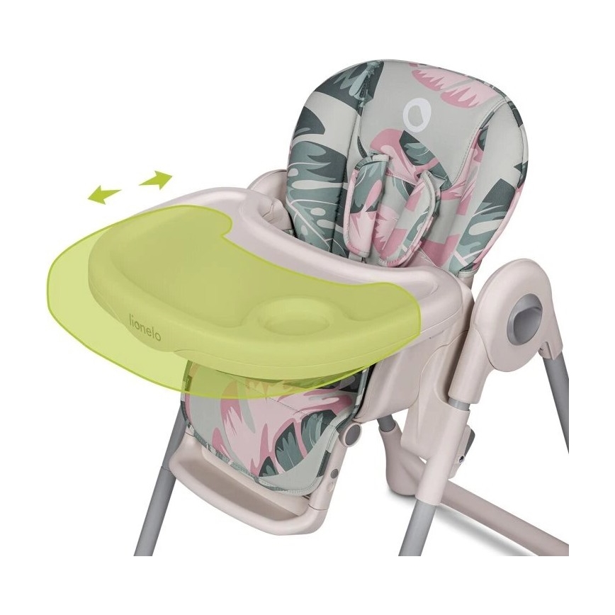 Lionelo - Sedia da pranzo per bambini ZANNA beige