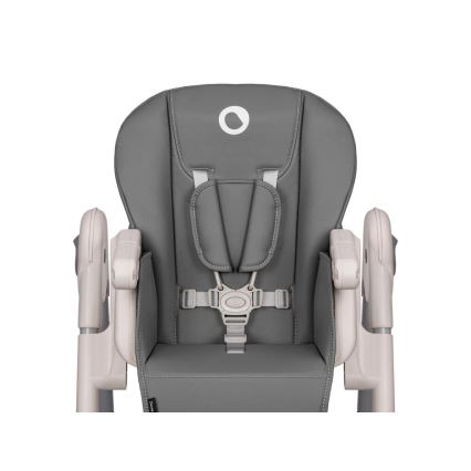 Lionelo - Sedia da pranzo per bambini ZANNA grigia