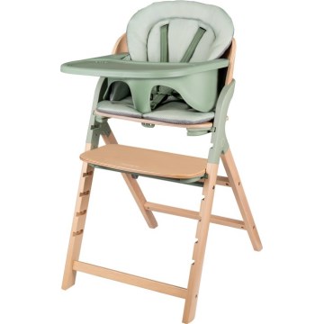 Lionelo - Seggiolina da pappa 3 in 1 MEGAN Legno Verde