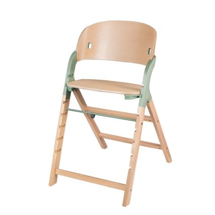 Lionelo - Seggiolina da pappa 3 in 1 MEGAN Legno Verde
