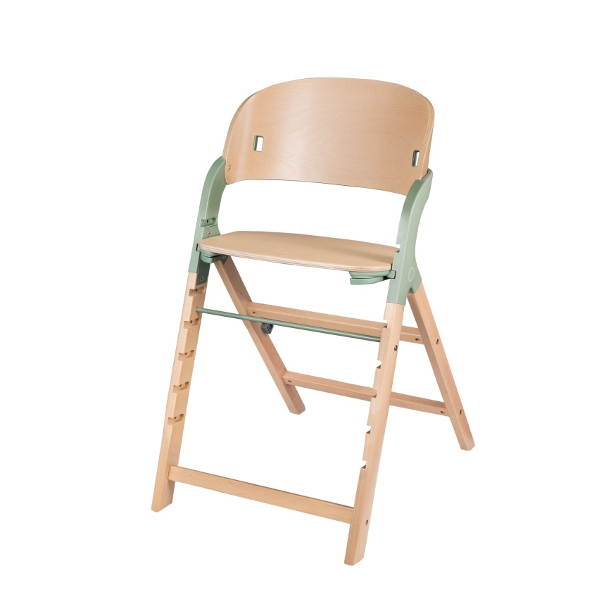 Lionelo - Seggiolina da pappa 3 in 1 MEGAN Legno Verde