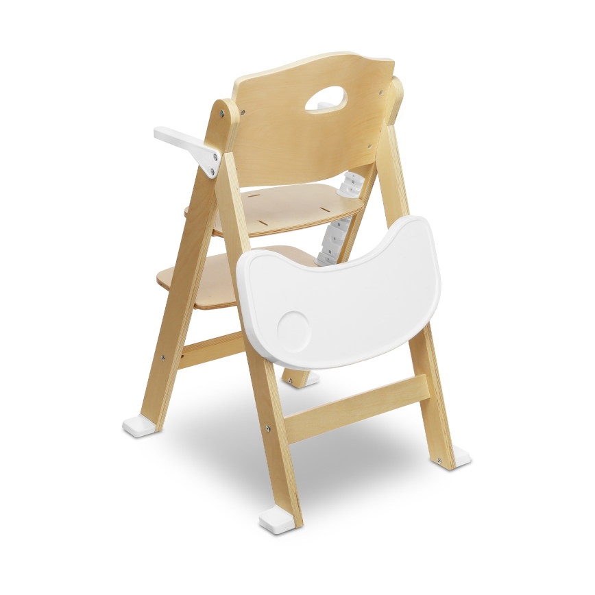 Lionelo - Seggiolina da pranzo 3 in 1 FLORIS Bianco Naturale