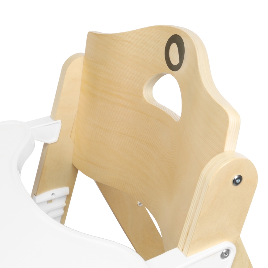 Lionelo - Seggiolina da pranzo 3 in 1 FLORIS Bianco Naturale