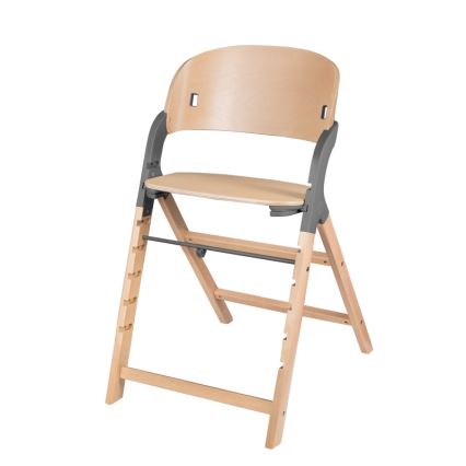 Lionelo - Seggiolina da pranzo 3 in 1 per bambini MEGAN Grey Wood