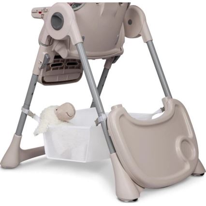 Lionelo - Seggiolina da pranzo per bambini ZANNA beige