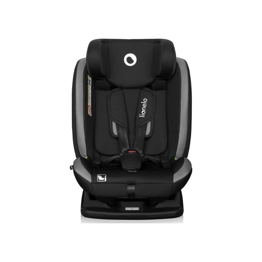 Lionelo - Seggiolino auto AART i-Size 40-150 cm nero/grigio