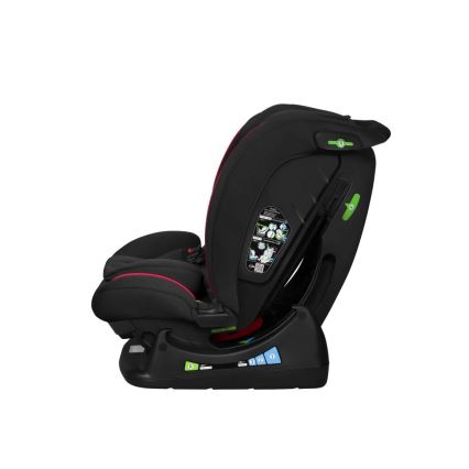 Lionelo - Seggiolino auto AART i-Size 40-150 cm nero/rosso