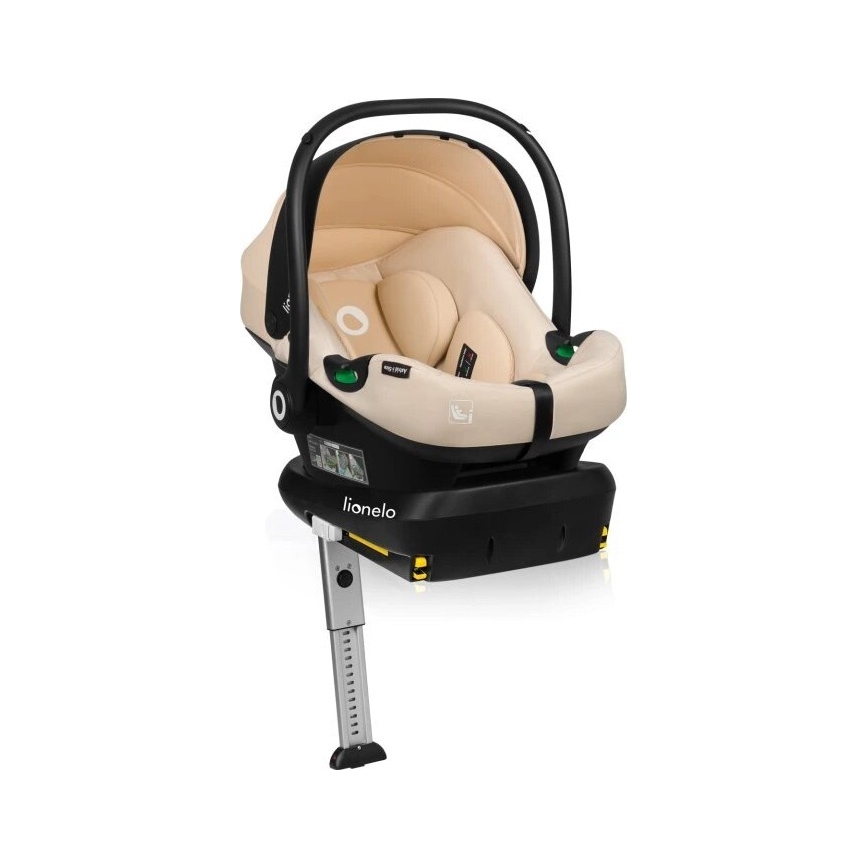 Lionelo - Seggiolino auto ASTRID i-Dimensioni 40-87 cm beige