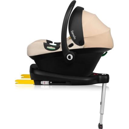 Lionelo - Seggiolino auto ASTRID i-Dimensioni 40-87 cm beige